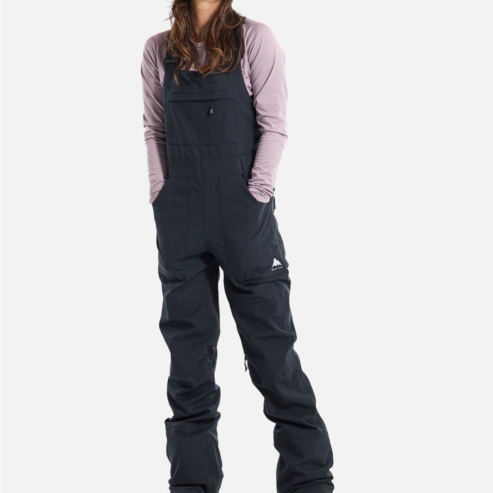 NWT Burton Women’s Avalon 2L Bib Pants Black size Small 2022